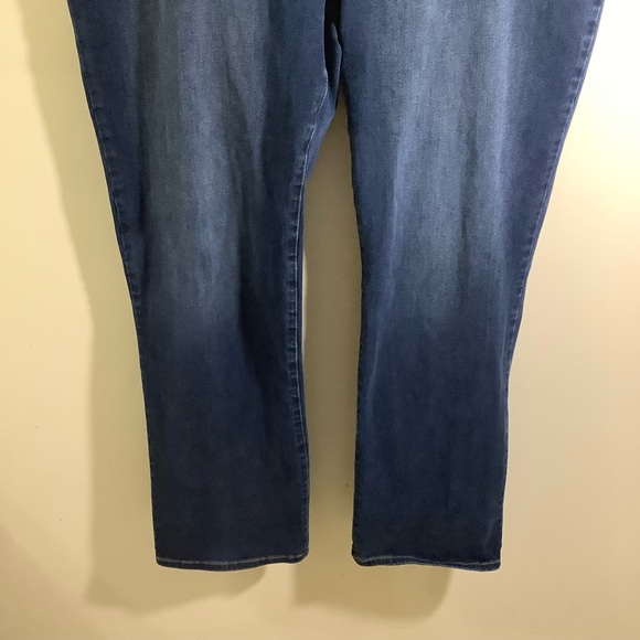 Betabrand Yoga Pants Bootcut Denim Jeans - Picture 3 of 5